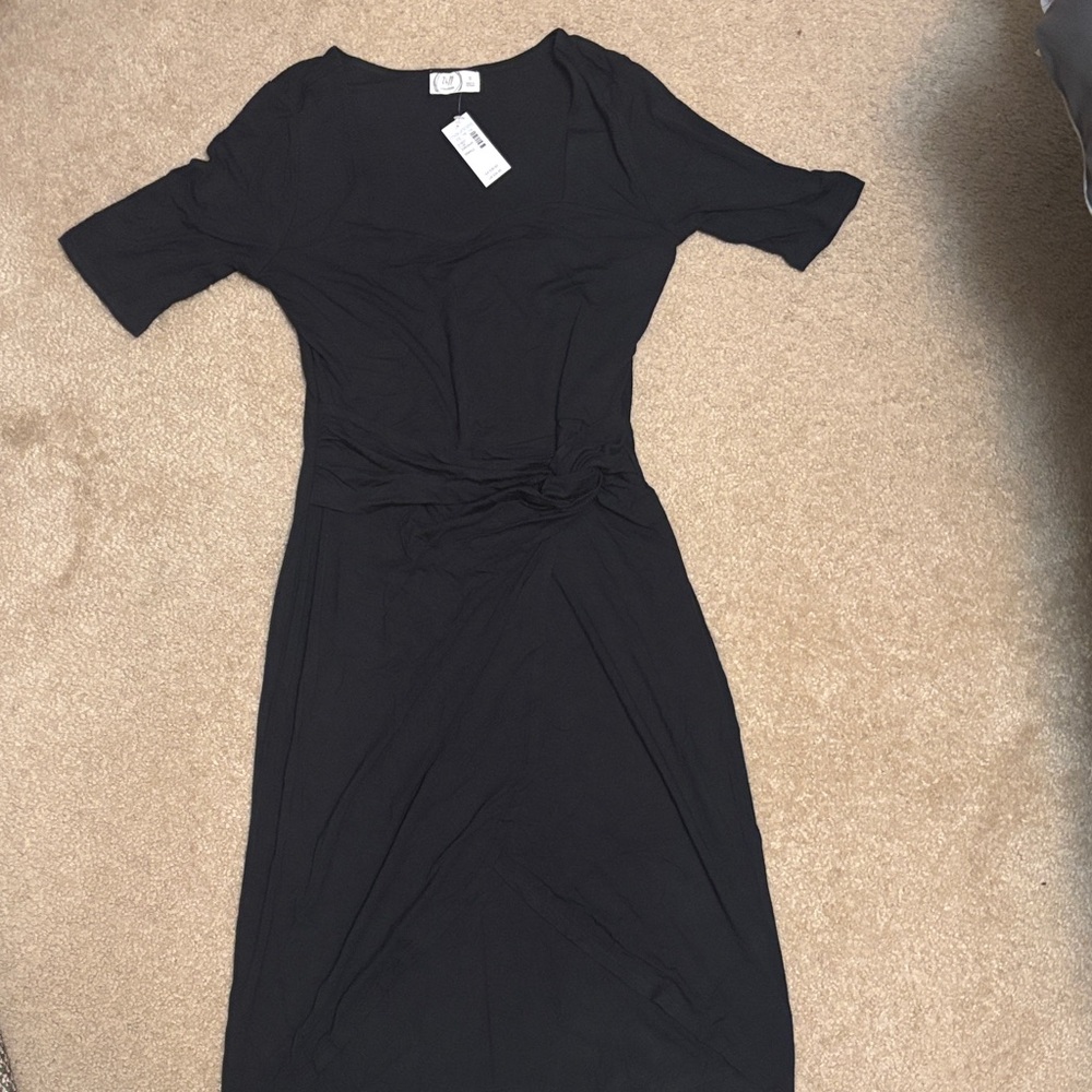 Maurices Classic Black Midi Dress